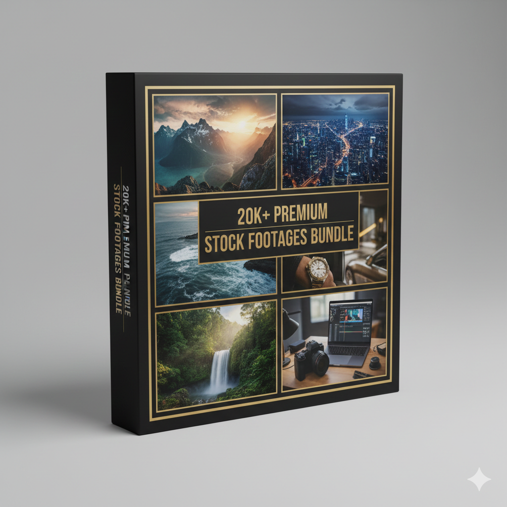 20K+ Premium Stock Footages Bundle