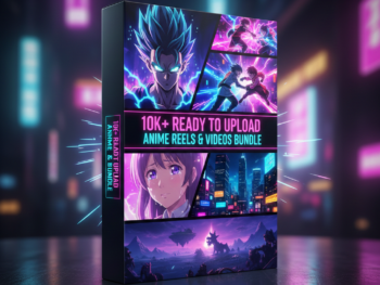 10K+ Ready to Upload Anime Reels & Videos Reels Bundle