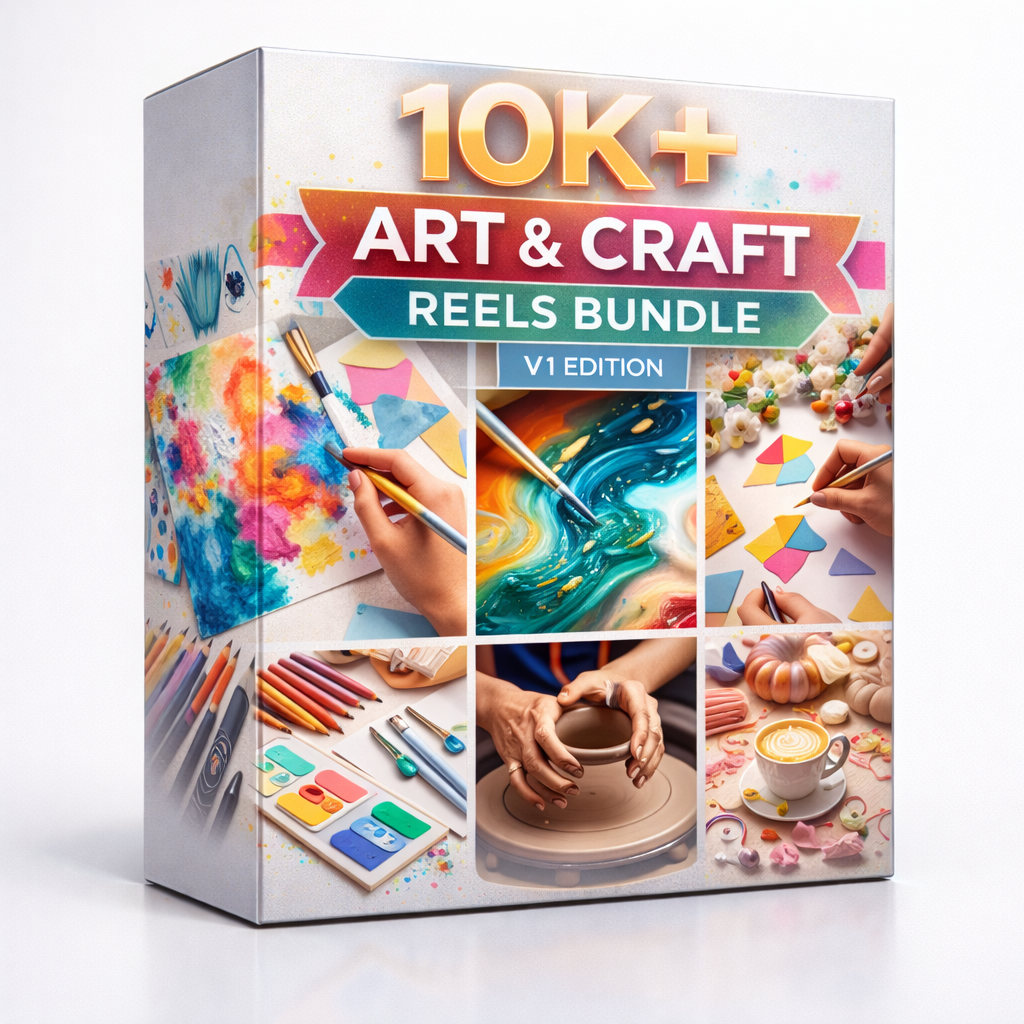 10K+ ART & CRAFT REELS BUNDLE V1