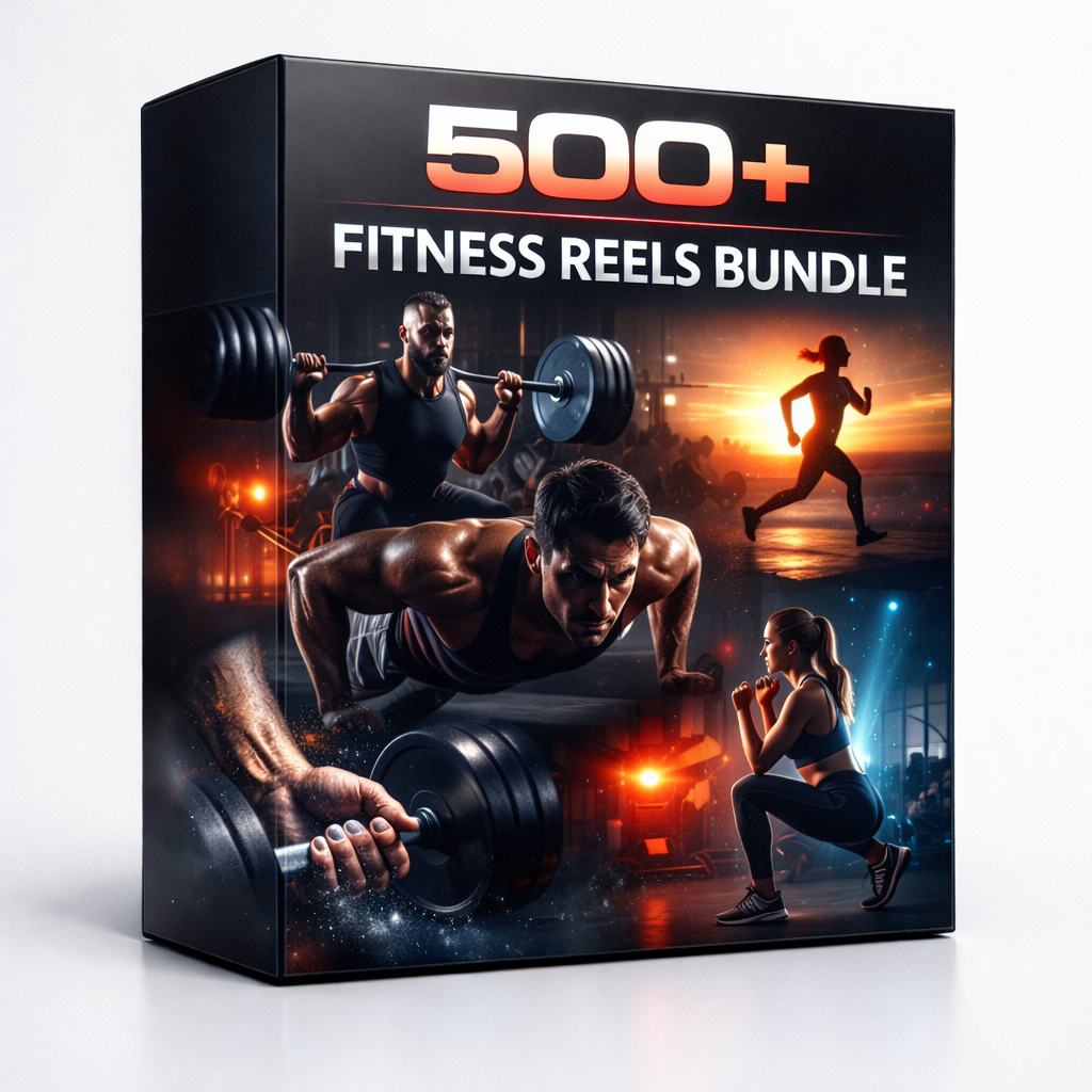 500+ FITNESS REELS BUNDLE