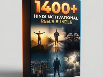 1400+ Hindi Motivational Reels Bundle