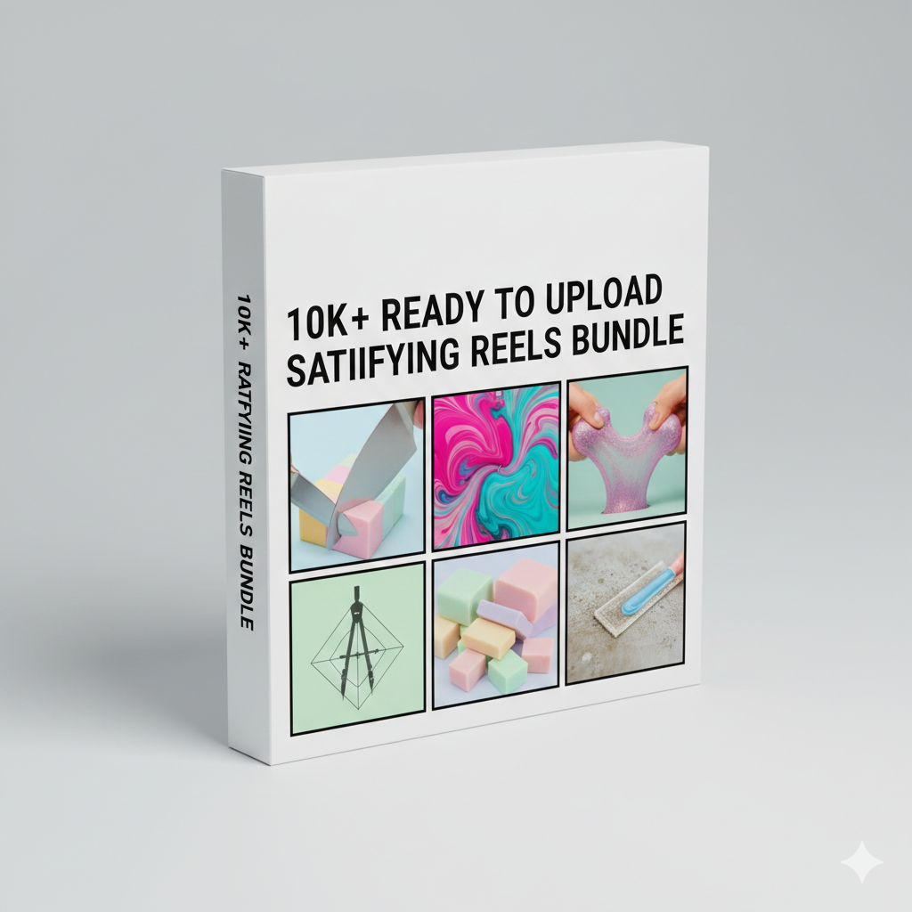 10K+ Ready to Upload Satisfying Reels Bundle