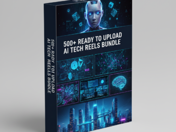 500+ Ready to Upload Ai Tech Reels Bundle