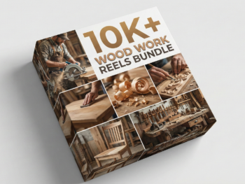 10K+ Wood Work Reels Bundle