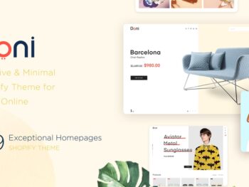 Donnie Home 1 Shopify Theme