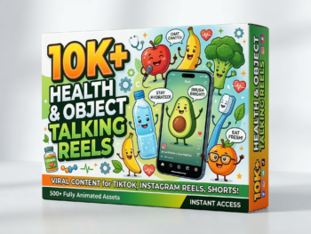 10K+ Health & Object Talking Reels
