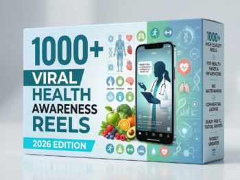 1000+ Viral Health Awareness Reels Bundle 2026