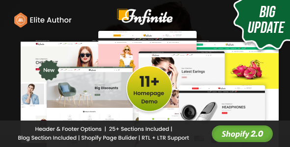 Infinit Electronic Shopify Theme