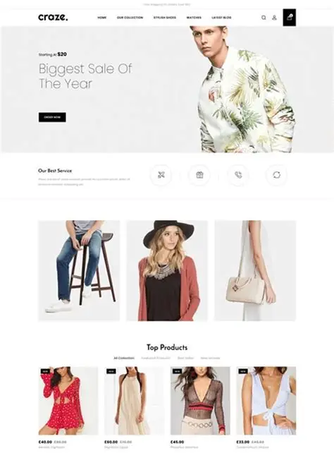 Craze Fashion Shopify Theme