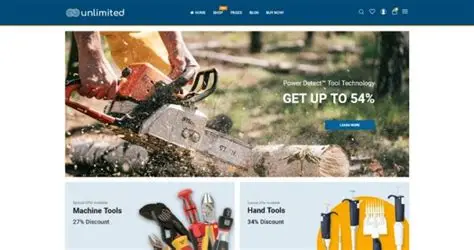 Infinit Hand Tools Shopify Theme