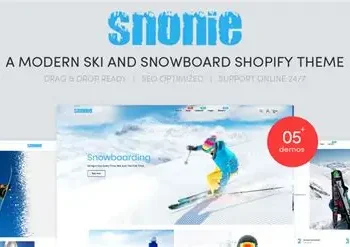 Snonie-home1 shopify theme