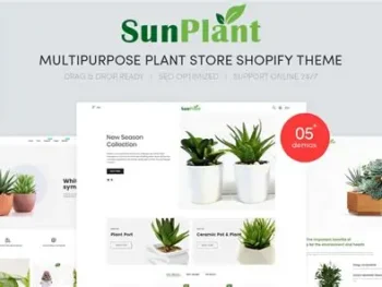 Sunplant-home-1 shopify theme