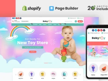 Baby Toys and Accessories Shopify Theme
