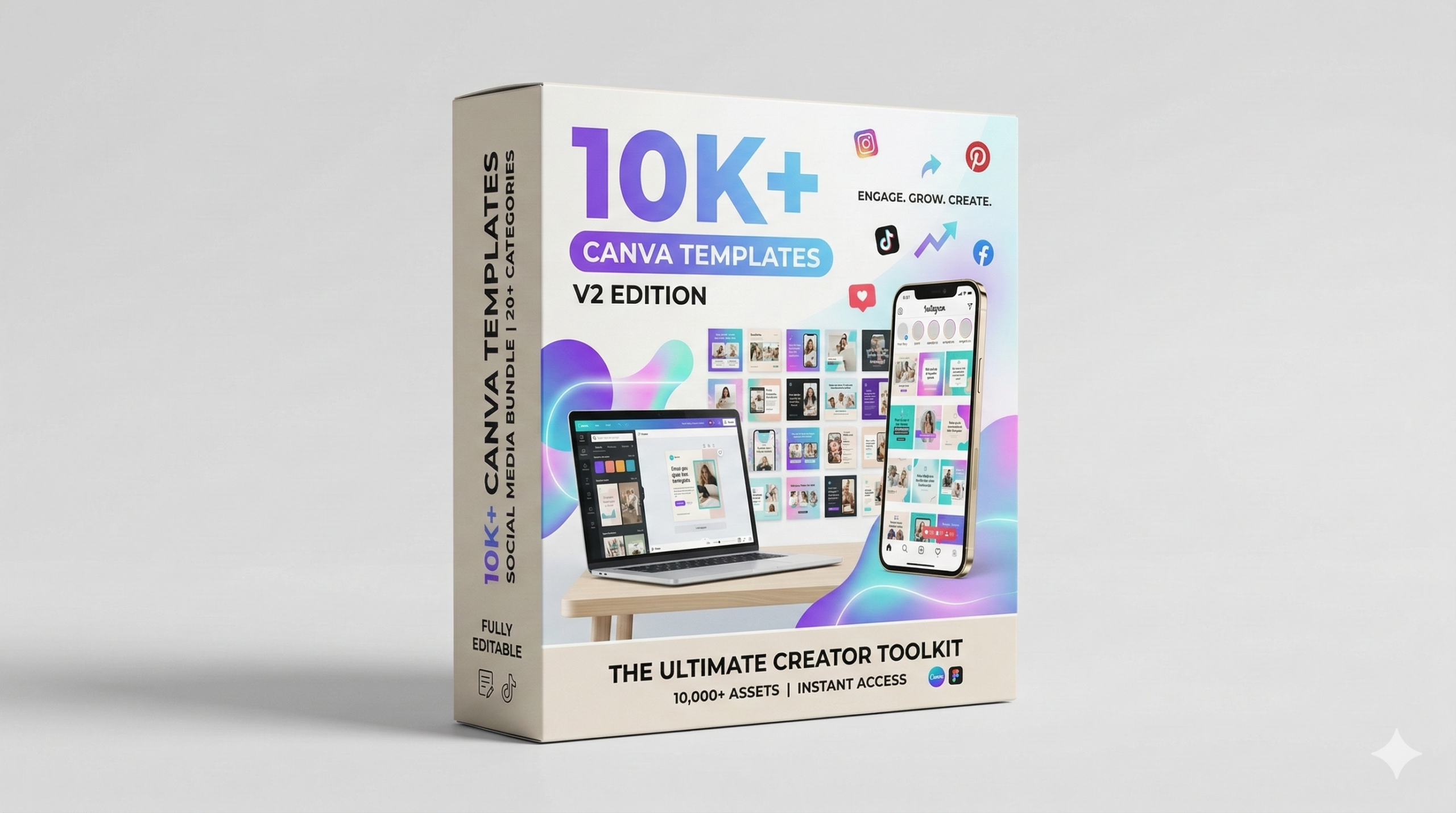 10K+ Canva Templets V2
