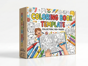 Coloring Book Template