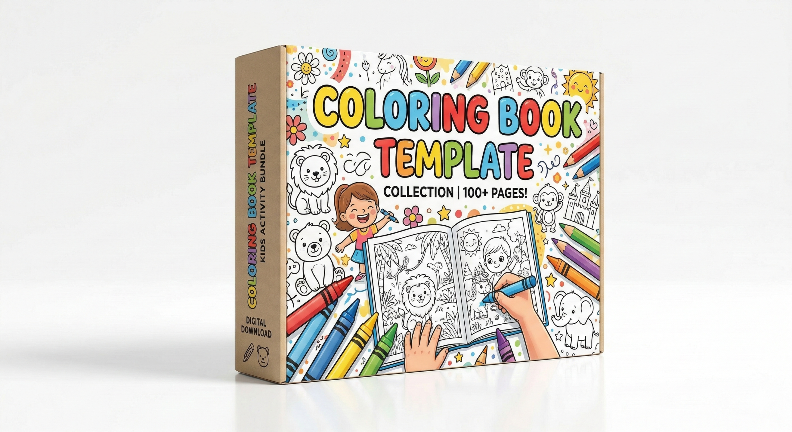 Coloring Book Template