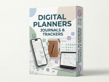 Digital Planners, Journals, & Trackers