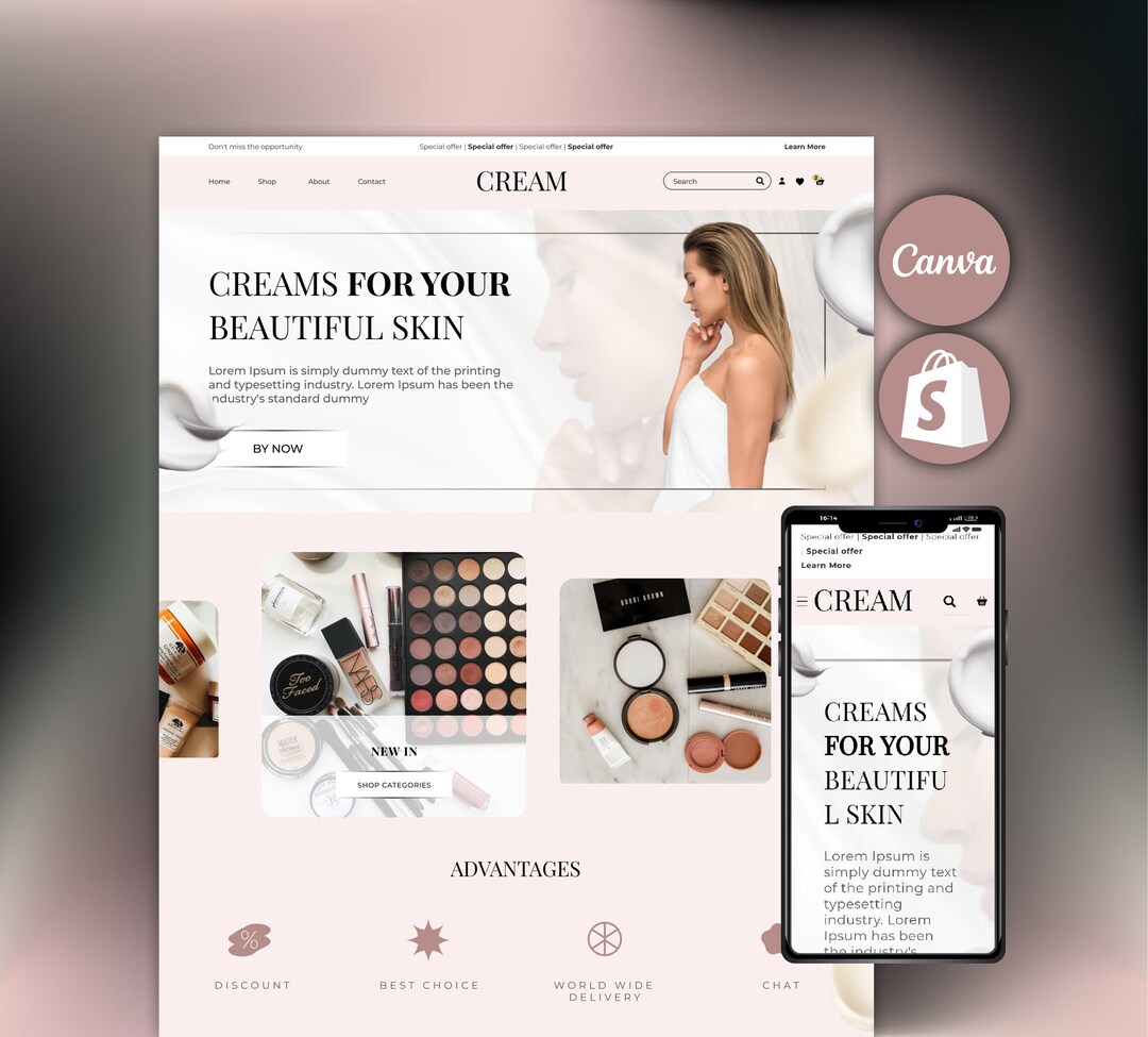 Cosmetic Beauty Shopify Theme