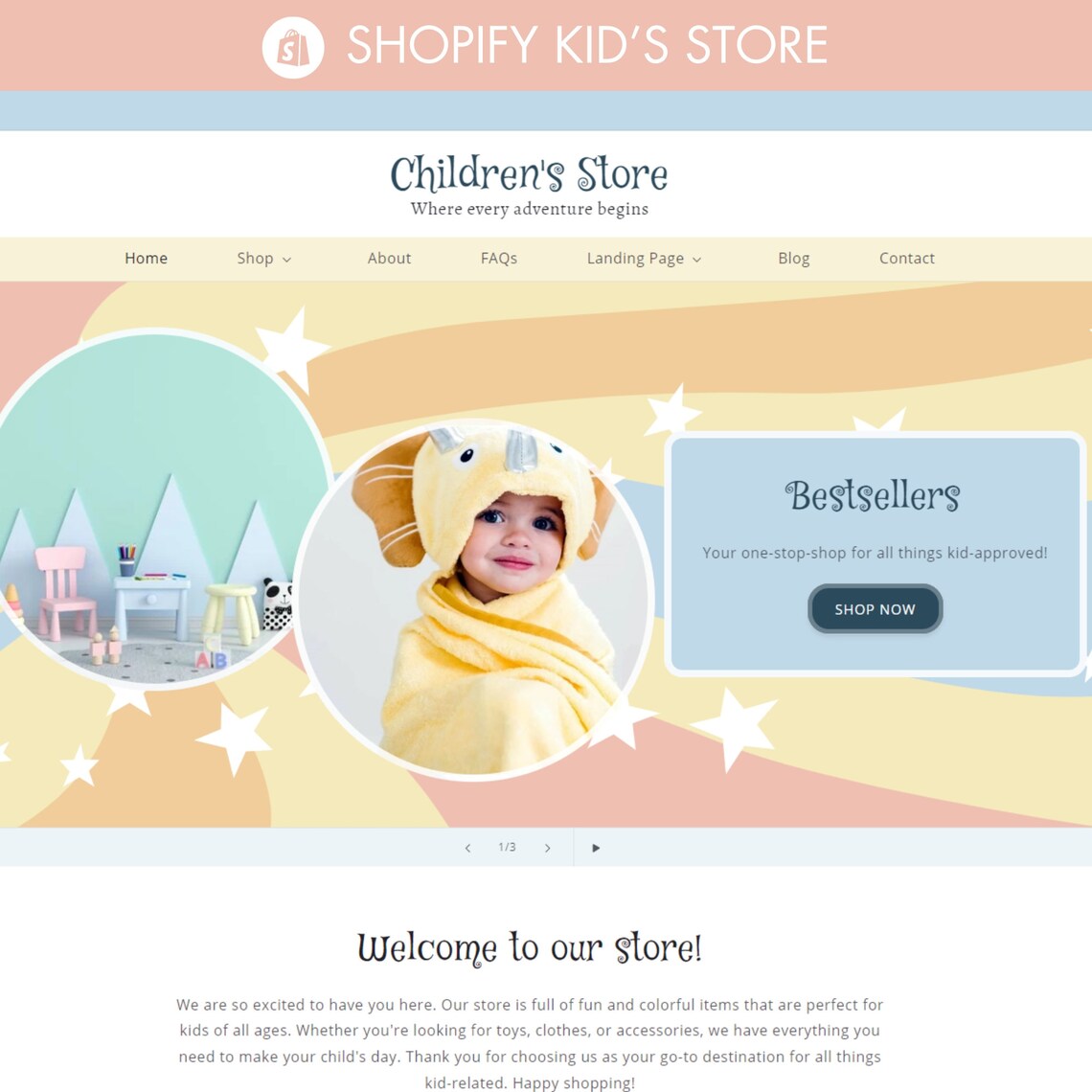 Kidstore Shopify Theme