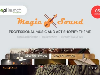 MagicSound_home1 Shopify Theme