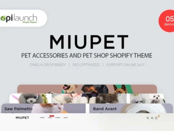 Miupet home1 Shopify Theme