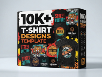 10K+ T-Shirt Designs Template